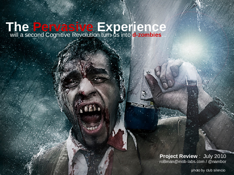 The Pervasive Experience - project review 2010